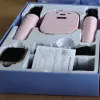 wf18 Dual-microphone Bluetooth Speaker + Bluetooth Watch pink and blue dual-color optional combination set Specification image